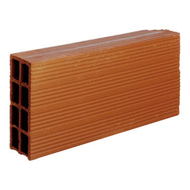 Ladrillo tabiquero ecoBASIC 40x20x7cm Pack 150 uds